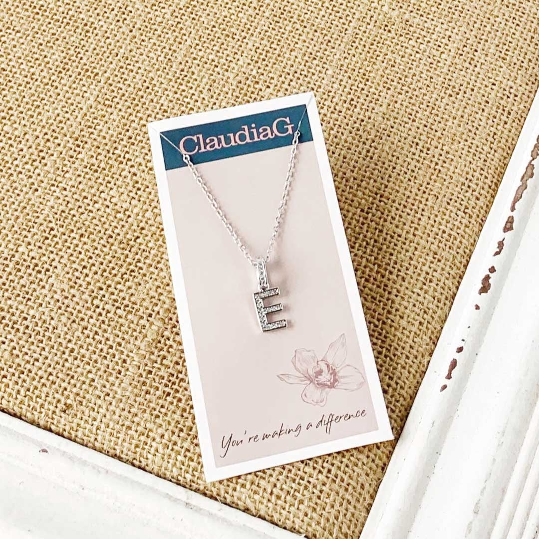 Stainless Steel Letter Necklace 