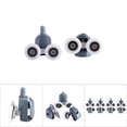 thumbnail image 1 of Pièces de Rechange pour Porte de Douche, Roues de Porte de Douche, Rouleaux Inférieurs Ne Roulent Pas Facilement, Faible Bruit pour Douches Massage Cabines de Douche, 1 of 5