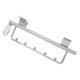 thumbnail image 3 of Adjustable Closet Rod Extendable Wardrobe Rail for Home Silver Aluminum Alloy 39.37 Inches, 3 of 3