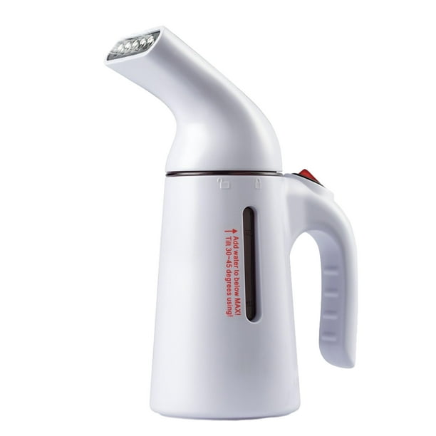 Pisexur Batería de cocina Plancha de vapor portátil de mano potente para ropa, para viajes, elimina arrugas. para la cocina del hogar