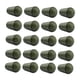 thumbnail image 3 of Topes de campana perfecl 20x con extremos de cable con bloqueo de tapa Verde, 3 of 8