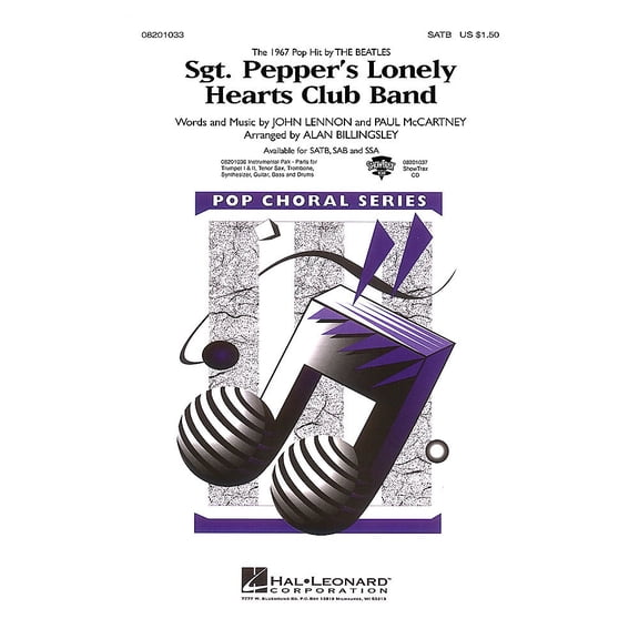 Sgt. Pepper's Lonely Hearts Club Band ShowTrax CD Pop Choral Series