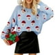 thumbnail image 1 of Suéter navideño de Papá Noel para mujer, suéter navideño de punto de Papá Noel para mujer Suéter navideño de punto de Papá Noel para mujer Características mejoradas, 1 of 9