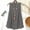 Gray, variant on BUIGTTKLOP Tank Tops for Women Sleeveless Shirts Scoop Neck Loose Fitted Going out Tops Double Layered Tunic Tops