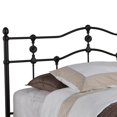 thumbnail image 3 of Baxton Studio Wendy Vintage Industrial Black Finished Metal Queen Size Platform Bed, 3 of 4