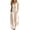 #06 Orange 【Mix, Match & Rotate: Stock Up on Daily Colors】, variant on Women's Casual Wide Leg Jumpsuit with Pockets, Elastic Waist Loose Fit, Sleeveless V-Neck Button Up, Summer Beach Vacation Outfit, Soft Lightweight Womens Pants | UKHCCC,Beige L