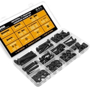 Universal TV Mounting Screws Hardware Kit with Box, M4, M5, M6, M8, black