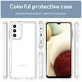 thumbnail image 2 of Feishell Clear Case for Samsung Galaxy A13 5G 6.5 inch,Shockproof Hybrid Soft TPU Bumper Anti-Scratch Hard Acrylic Back Transparent Slim Phone Case Cover,Clear, 2 of 8