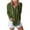 Green, variant on qucoqpe Womens Long Sleeve V Neck Hoodie Sweatshirts Lightweight Pullover Tops