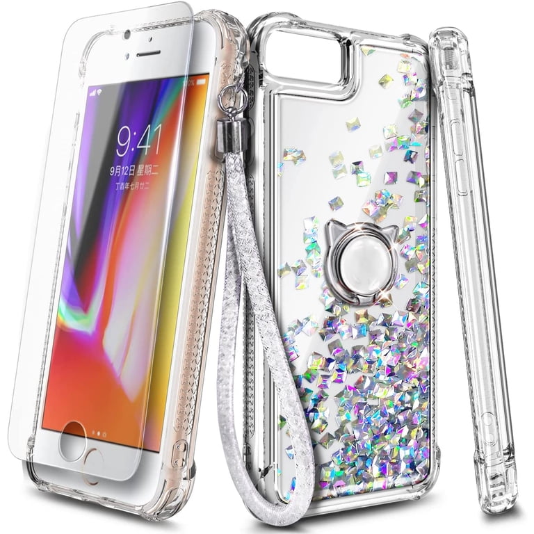 Nagebee Glitter Liquid Case for iPhone SE & iPhone 6/7/8 photo 8