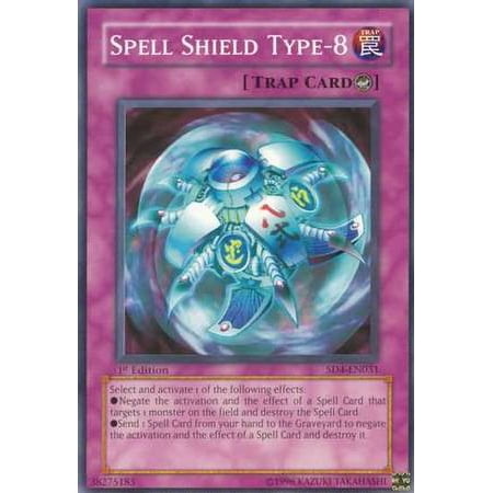 YuGiOh Structure Deck: Fury from the Deep Spell Shield Type-8