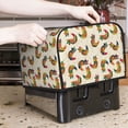 thumbnail image 7 of Daiia Boho Chicken Pattern 4 slice Toaster Cover, Toaster Appliance Dust-proof Cover For Kitchen Small Appliance Dust Cover and Fingerprint Protection, 7 of 7