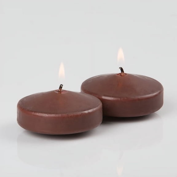 Richland Floating Candles Brown 3" Set of 12