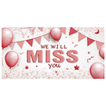 thumbnail image 5 of Decorative Design Goodbye Banner Colorful Theme Miss You Banner Farewell Banner for Retirement Party Going Away Party Office Farewell, 5 of 8