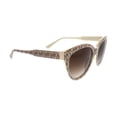 thumbnail image 3 of Michael Kors 0MK2158 309213 Cateye Signature  Vanilla Sunglasses for Womens, 3 of 6