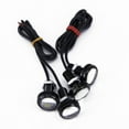 thumbnail image 4 of KDJ 4pcs 12V 15W White LED Car Auto for DRL Daytime Running Lights Backup Lamp, 4 of 10