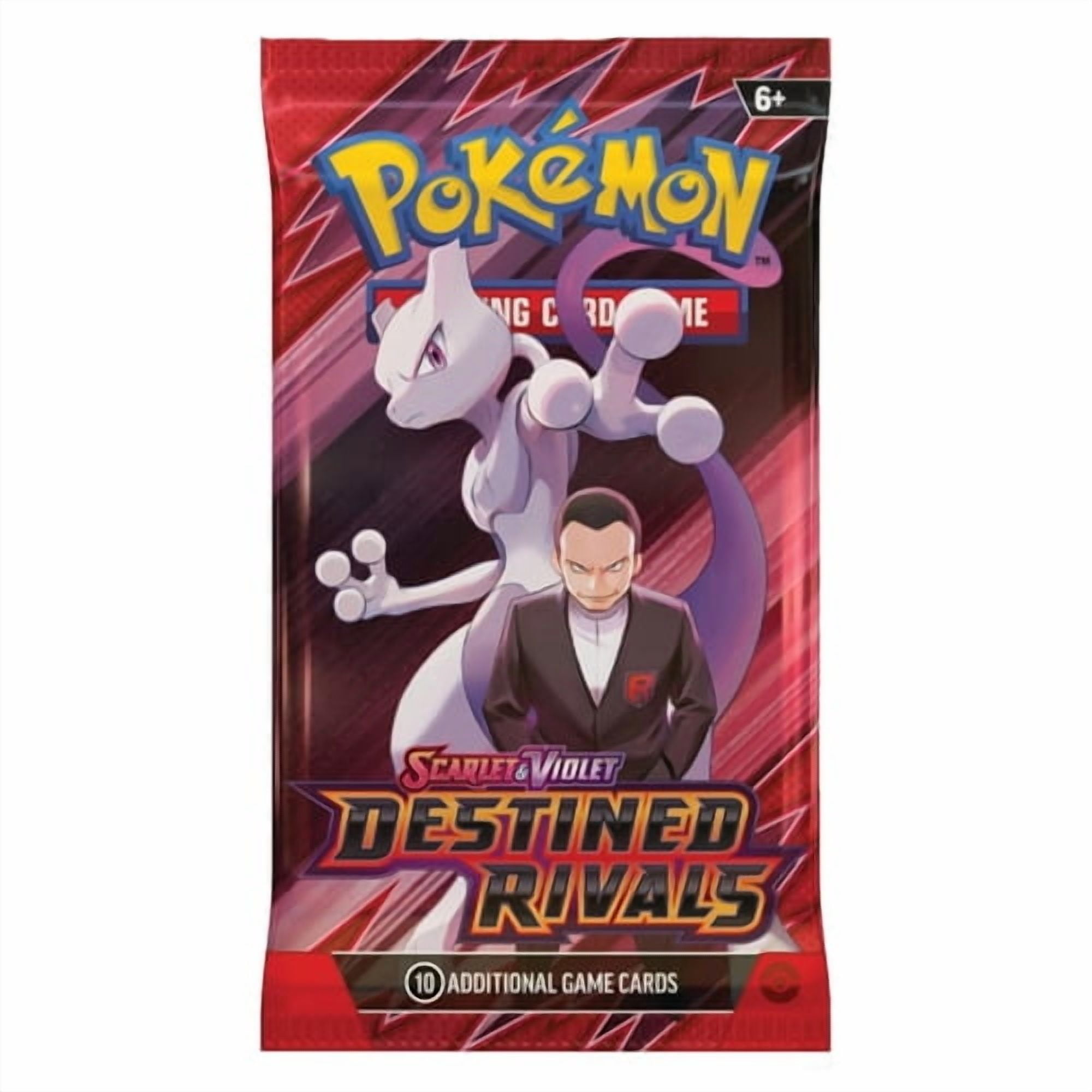 Pokemon Scarlet & Violet Destined Rivals Zebstrika 3-Booster Blister Pack (3 Booster Packs & 1 Foil Promo Card)