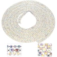 thumbnail image 1 of WASHWEPE De Cristal Con Pedrería Para De Ropa Y Manualidades En Color Plata, 1 of 6