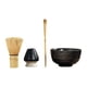 thumbnail image 4 of 4x juego de batidores de Matcha, herramientas de tazón de Matcha, práctico soporte para batidor de cuchara, Kits de Matcha para preparación de té, Cuenco negro, 4 of 9