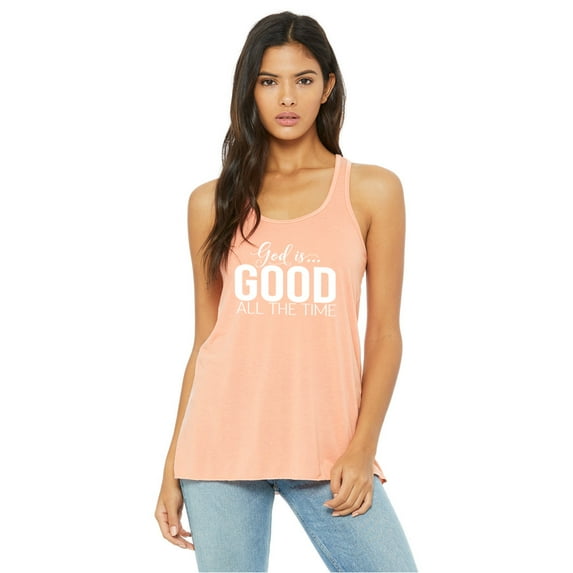 NanyCrafts' God is Good all the Time Women's Racerback Tank Top