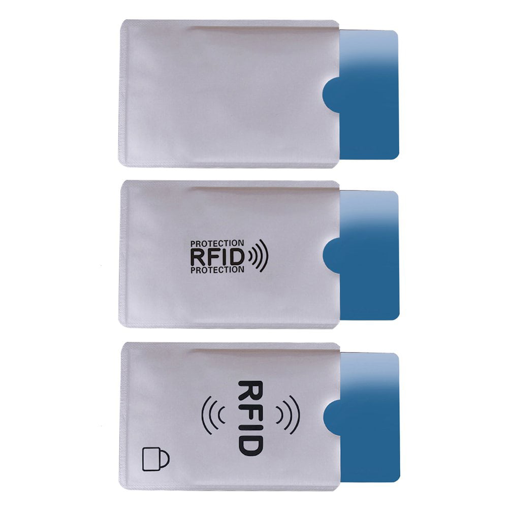 20PCS ID Card Set Foil Anti-degaussing Bank Card Shielding NFC Prevention Tool G 