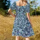 thumbnail image 5 of Vestido de manga corta de Shooting s Kinda Day, traje de verano para mujer, vestido de invitada de boda, ropa de fiesta, 5 of 7