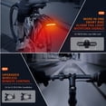 thumbnail image 2 of GJX Remote Wireless Turn Signal Light with Alarm, Black, 2 of 6