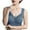 Navy, variant on Womens Bras for Older Women Seamless Wireless Posture Correcting Push Up No Underwire Anti Sagging Full Coverage Ice Silk Bra Navy, XXL