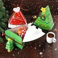 thumbnail image 7 of Shoreew Christmas Candy Boxes Tree Shaped Candy Packaging Box Small Paper Treat Gift Boxes for Christmas New Year Party Supplies, 7 of 7