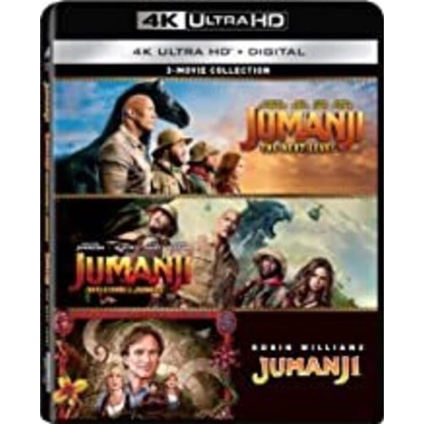 Jumanji 3 Movie Collection 4k Ultra Hd Digital Copy Walmart Com