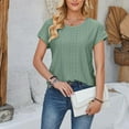 thumbnail image 2 of Sleeveless Tops For Women Blue Professional Blouses for Women for Work Try Before You Buy, 2 of 7