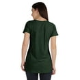 thumbnail image 5 of Inkmeso Womens Short Sleeve Button Tunic Top Cotton Tee Long Length Tshirt For Leggings, 5 of 8