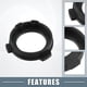 thumbnail image 3 of H7 Low Beam Car LED Headlight Lamp Bulb Base Holder Adapter Socket Retainer para Ford Fusion 2007-2011 Negro 1 par, 3 of 7