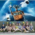 thumbnail image 5 of WALL E school Banner Backdrop Background Taspestry Wall Decor Birthday Party Supplies Poster Fans, 5 of 6