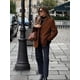 thumbnail image 4 of Chaqueta de traje con una hilera de botones y cuello de solapa versátil para mujer, abrigo informal de manga larga de Color sólido, Tops callejeros, otoño 2024, 4 of 5