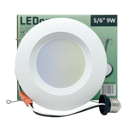 

LED One 12 Pack 5/6 Inch Residential Down Light 9W Multi-CCT 2700K/3000K/3500K/4000K/5000K
