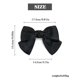 thumbnail image 2 of 2pcs Bow Knot Hair Clips, Fabric Hair Bow Knot Hair Clip, Elegant Girls Hair Accessories, 2 of 5