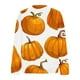 thumbnail image 4 of ICHUANYI Liquidación Halloween Mujer Cuello Redondo Impreso Suéter Suelto Manga Larga Sin Capucha Sudaderas ICHUANYI WER202308245396, 4 of 5