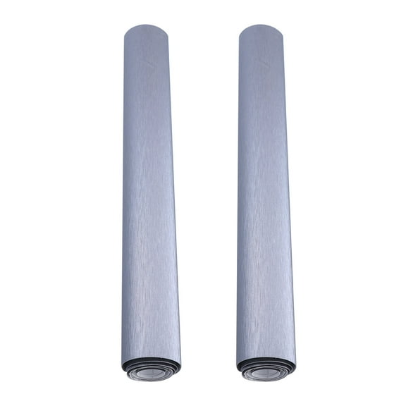 MOKKHNB 2 Sheets Car Body Stickers Vehicle Vinyl Wrap Light Grey PVC Self-Adhesive