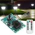 thumbnail image 4 of Placa De Control De Luz Solar, Placa De Circuito De Cadena De Lámpara Solar De 3,7 V Duradera Con Control Remoto Para Reemplazo Al Aire Libre Para Luz De Cadena Solar Para Jardín Cergrey Solar String Light Circuit Board, 4 of 8