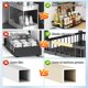 thumbnail image 5 of Organizador para Debajo del Fregadero, 2 Paquetes de 2 Niveles para Debajo del Fregadero y Almacenamiento, Estante Organizador extraíble para gabinete, cajón Deslizante Metal para Cocina, 5 of 8