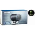 thumbnail image 2 of Shure Beta 52A Microphone Dynamique à Basses Supercardoïdes, 2 of 7