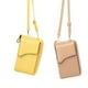 thumbnail image 4 of Sonducket Bolso de teléfono para mujer Hombro ajustable Monedero de cuero Decoración Tarjeta Monedero Bolsa Bolsas de mensajero y de hombro Albaricoque Sonducket AP002884-06, 4 of 6