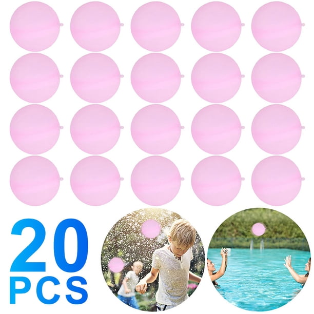 Absorbente Reutilizable Verano Bomba Piscina Fiesta Juegos Acuáticos () Rosa