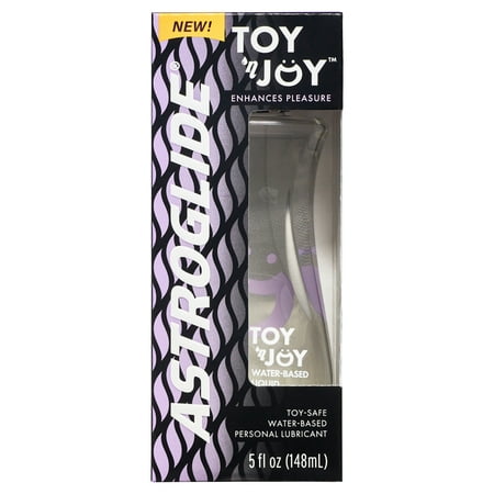 Astroglide Toy 'N Joy, Water-Based Personal Lubricant, Toy-Safe Lube, 5 fl oz