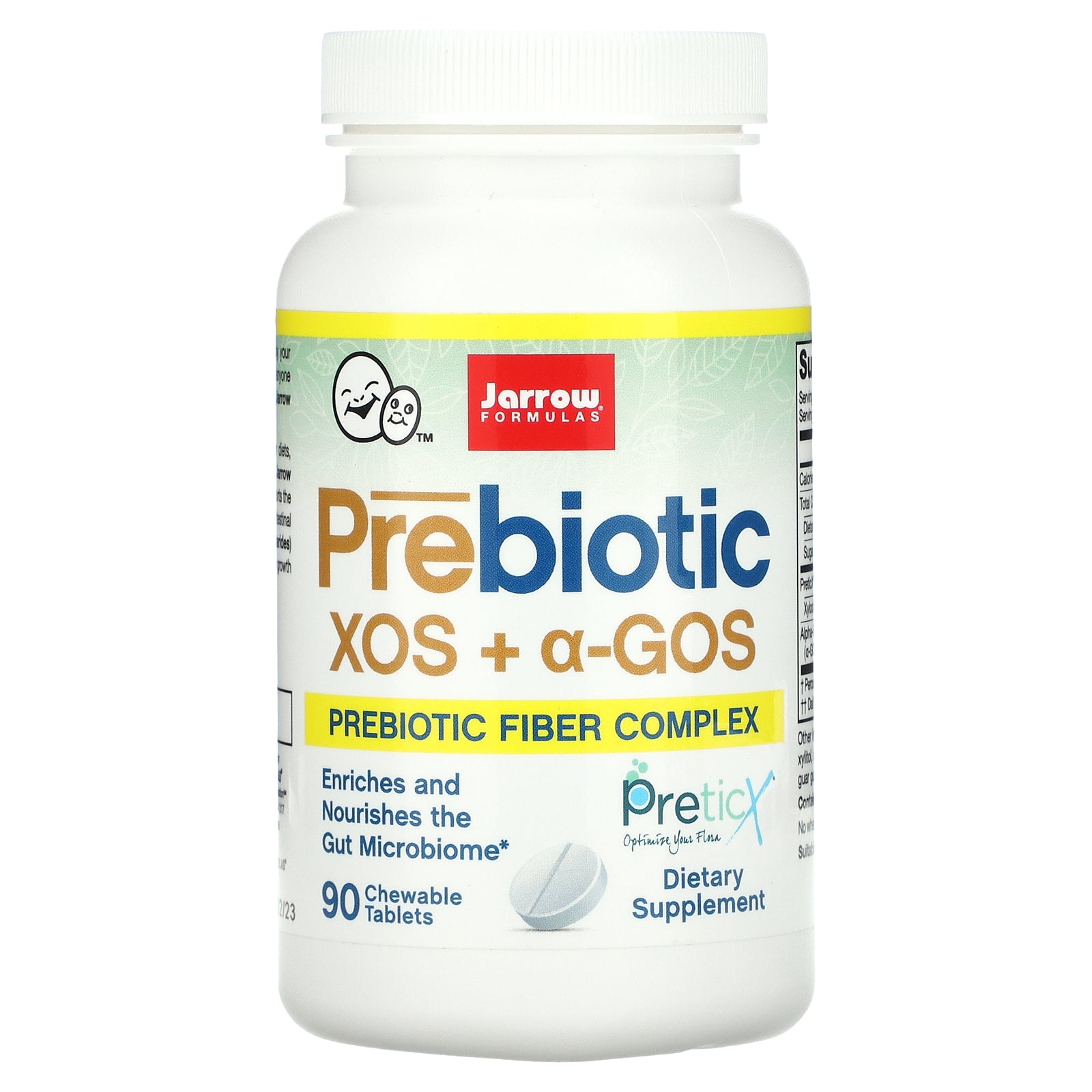Jarrow Formulas - Prebiotics XOS+GOS - 90 Chewable Tablets