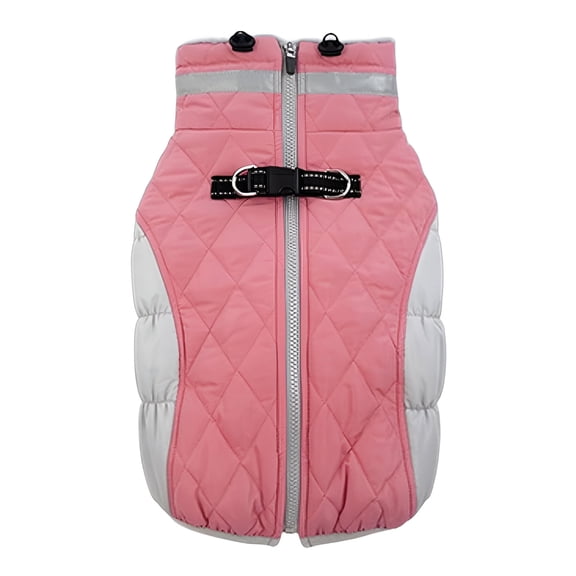 GASTROPOD 1Pcs Dog Winter Coat,Cloth Dog Sweater,Girl Dog Clothes,Pink,M