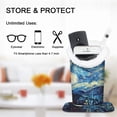 thumbnail image 3 of Fintie Plush Lined Eyeglasses Holder - PU Leather Protective Eyeglass Holder Stand Case，starry Night, 3 of 7