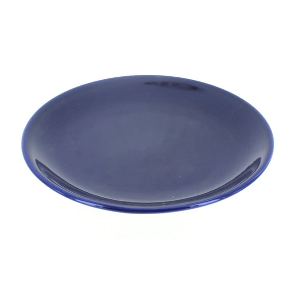 Blue Rose Polish Pottery Cobalt Dessert Plate