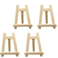 thumbnail image 2 of 4Pcs Solid Wood Easels Calendar Display Rack Photo Frame Brackets Painting Storage Holder for Home Shop, 2 of 8